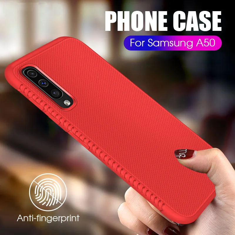 Противоударный чехол из углеродного волокна для Samsung M10 M20 M30 охлаждающие Чехлы