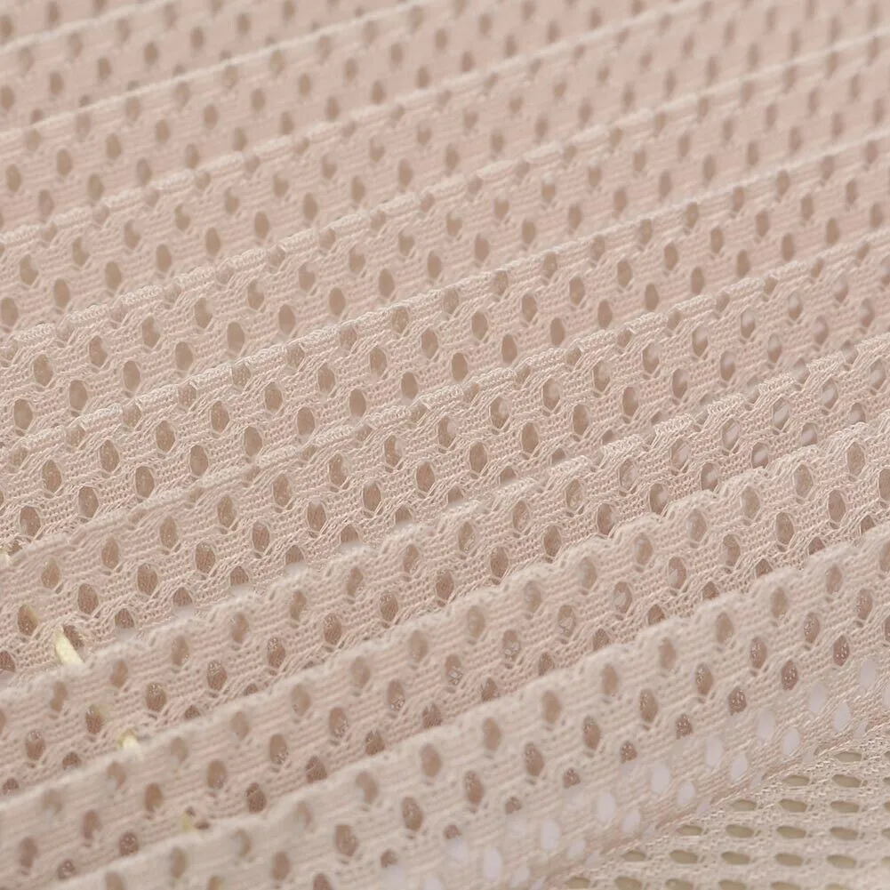 

46cm Side Rear Window Sunshade Curtain Mesh Shield Cover Easy Install Beige 100% Brand New