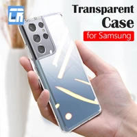 shockproof soft tpu clear phone case for samsung galaxy s21 ultra s20 s10 s9 s8 plus a71 a51 a50 s20 fe a21s a5 a6 a7 a8 a9 2018