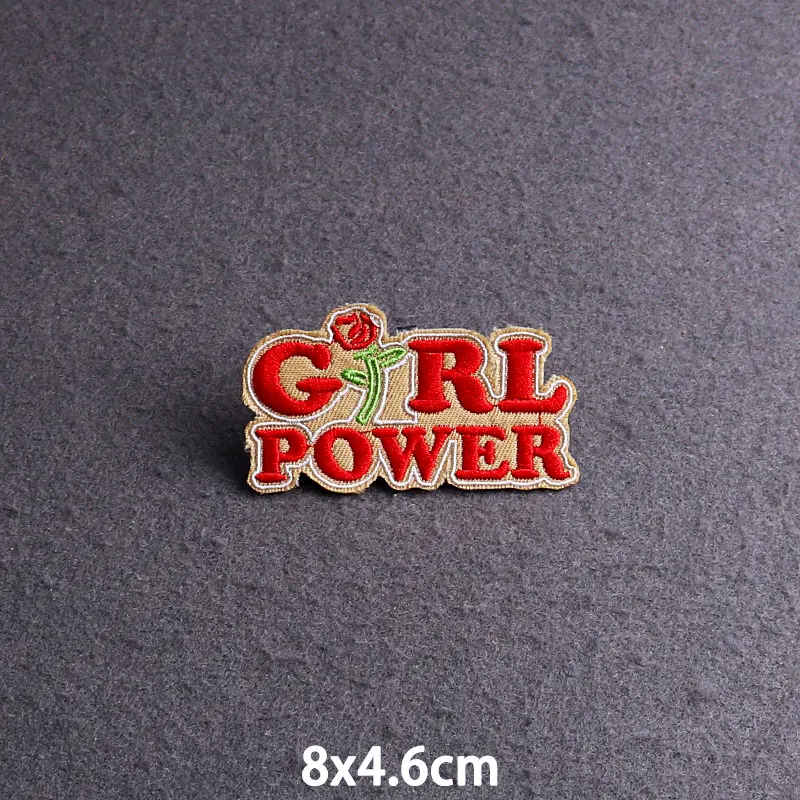 Феминистские панковские ужасные нашивки со скелетом на ткани нашивка с вышивкой