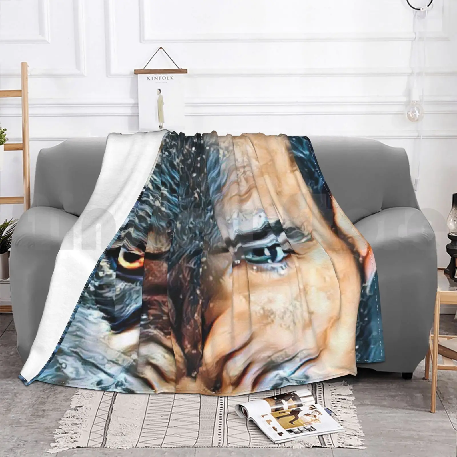 Чехол для дивана кровати путешествий Артура Кетч волки сверхнатуральный волк