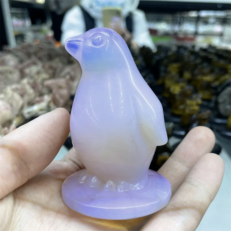 

Женская исцеляющая резная Статуэтка орнамента Пингвин рейки украшение для дома ремесло