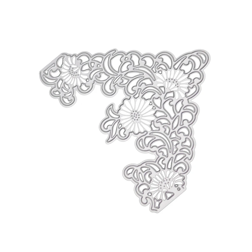 Lace Border Metal Cutting Dies Card Decorative Frame for Invitation Scrapbooking Photo Album DIY Decoration Stencils | Дом и сад