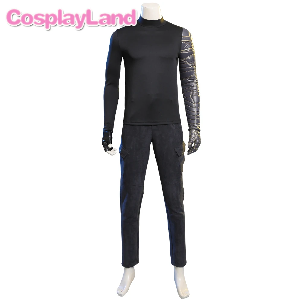 Костюм для косплея сокола и зимнего солдата с пряжкой Барнса вечерние костюмы