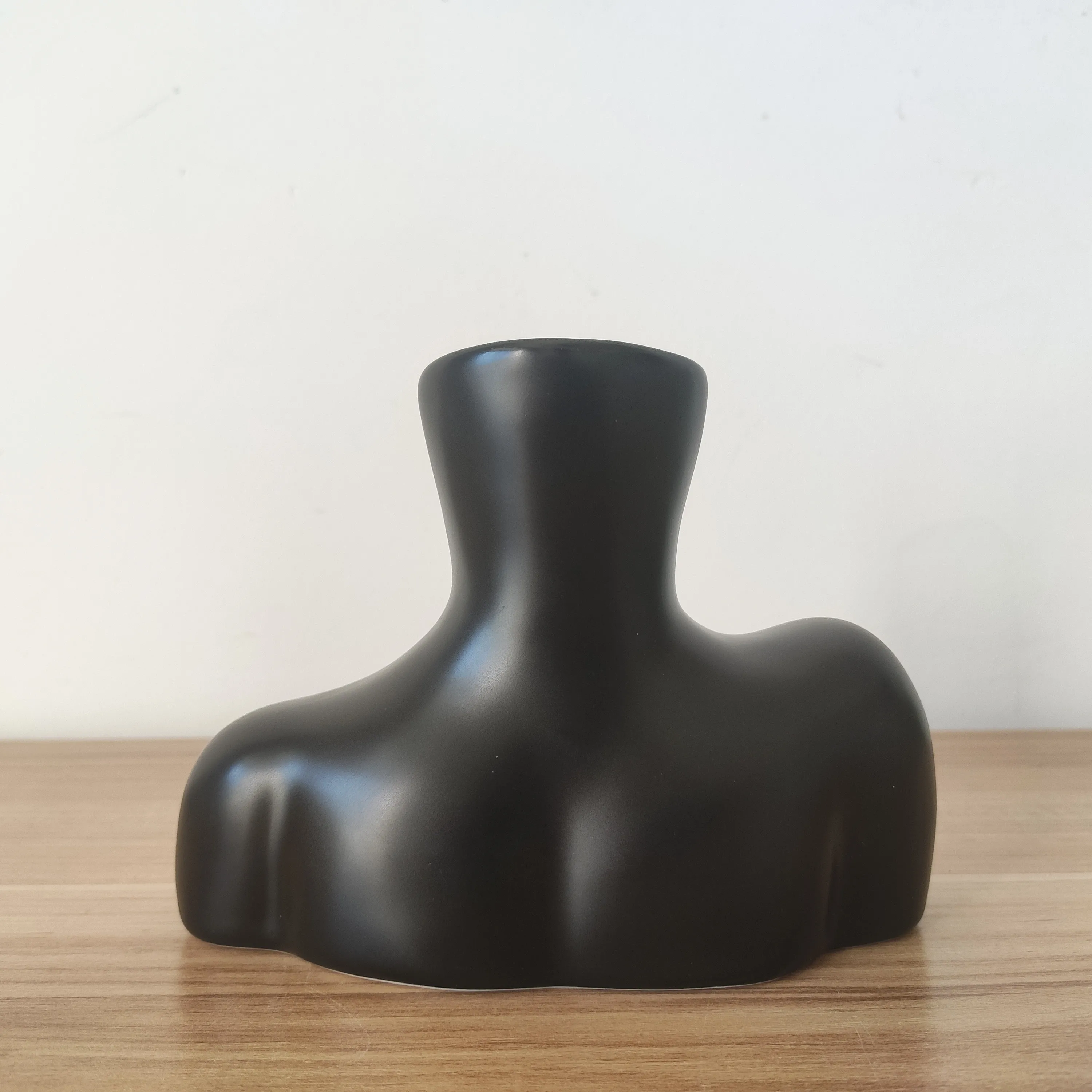 Vase Human Body Ceramic Flower Decoration Artist Home Sculpture | Дом и сад