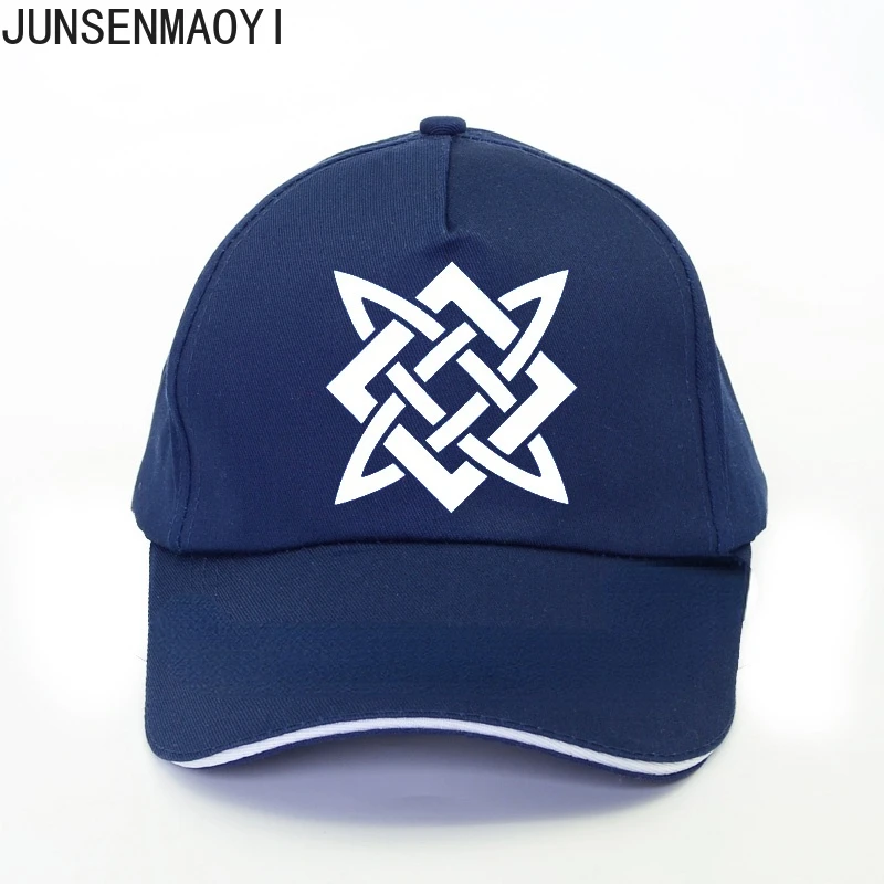 

Бейсболка с славянским узором для мужчин и женщин, модная кепка для отдыха на открытом воздухе, регулируемая, в стиле унисекс