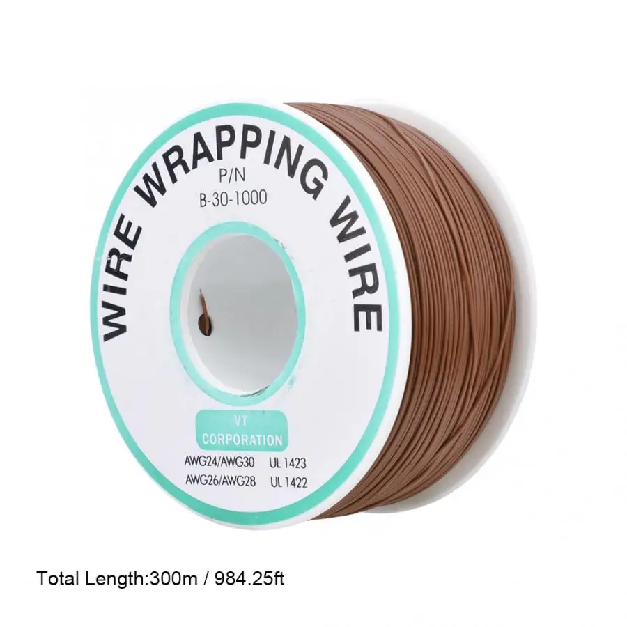 300 м 30AWG коричневый провод ок печатная плата ремонтный аксессуар Оловянная
