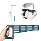 Направляющая монтажная для шкафа, универсальная направляющая для выдвижных ящиков, фурнитура для шкафа для мебели, деревообработки