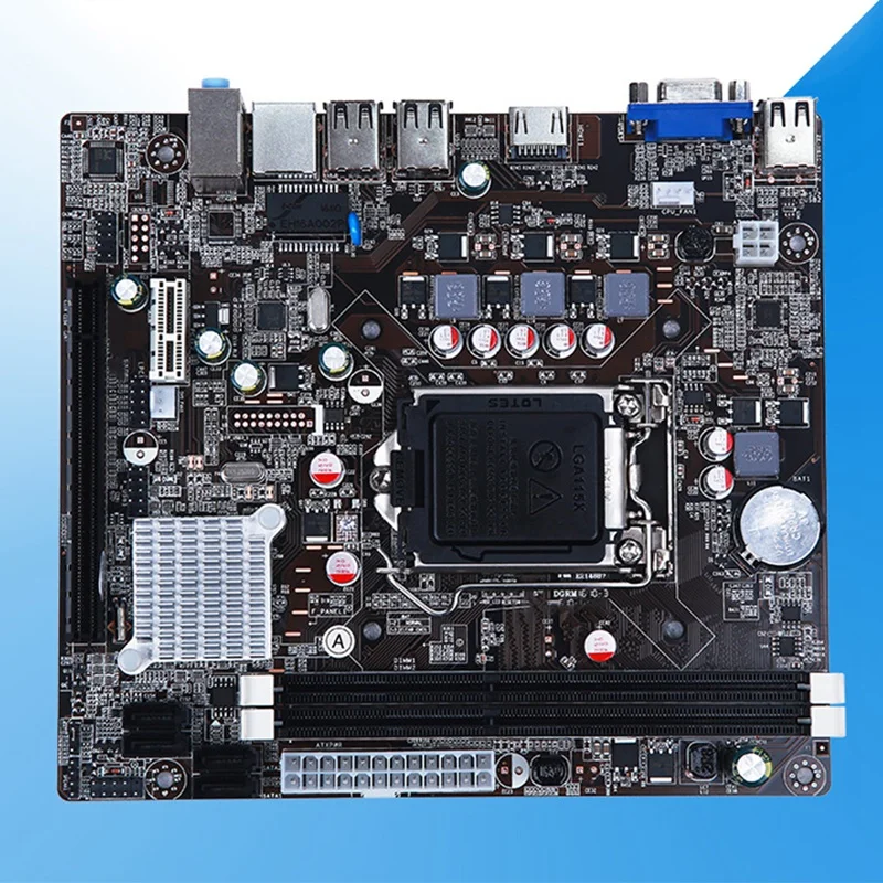 Lga 1155 практичная материнская плата стабильная для Intel H61 разъем Ddr3 памяти