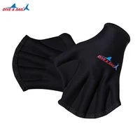 1 pair of mens and womens 2mm neoprene diving gloves snorkeling diving swimming palm pattern scratch resistant hand guards