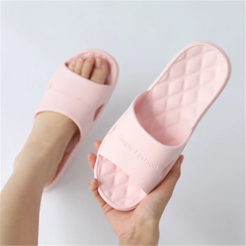 Женские шлепанцы для душа и ванны повседневные на мягкой подошве дома бассейна