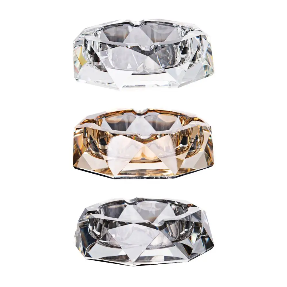 Новинка 2019 Высококачественная прочная стеклянная пепельница креативная Модная