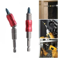 14 inch magnetic screw drill tip drill screw tool quick change locking bit holder drive guide drill bit extensions pivot drill