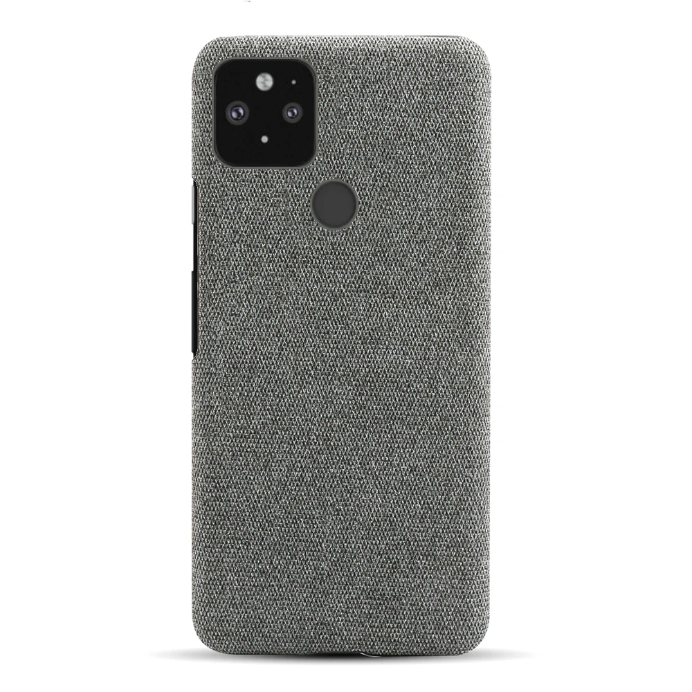 

Slim Fabric Back Housing Case for Google Pixel 5 5A 4A 5G 4 3 3A XL Anti-fingerprint Phone Accessories Fitted Cover Capa Fundas