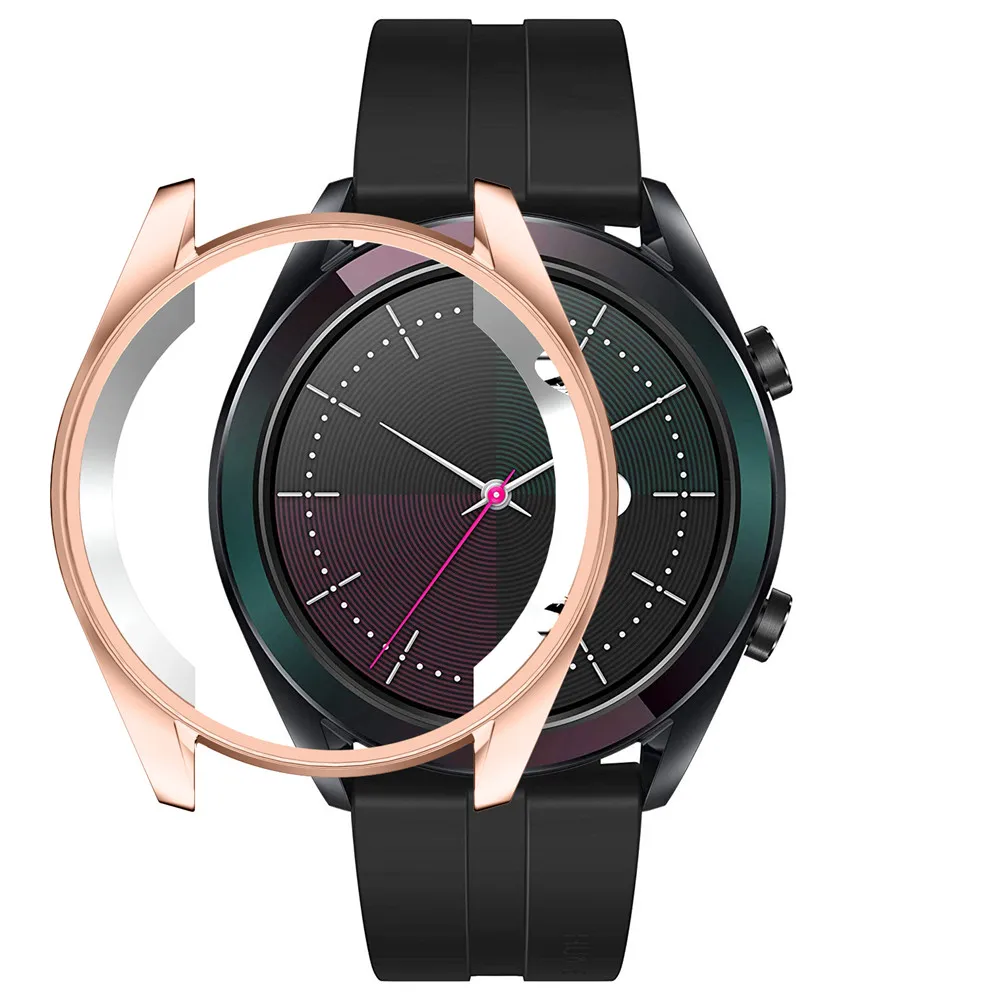 Легкий тонкий чехол для huawei Watch GT 2/1 42 мм 46 мм Защитная крышка элегантный/Активный/спортивный/Модный мягкий бампер аксессуары