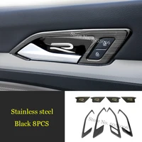 for vw golf 8 mk8 2020 2021 accessories stainless lhd car inner door bowl protector pad frame cover trim sticker car styling