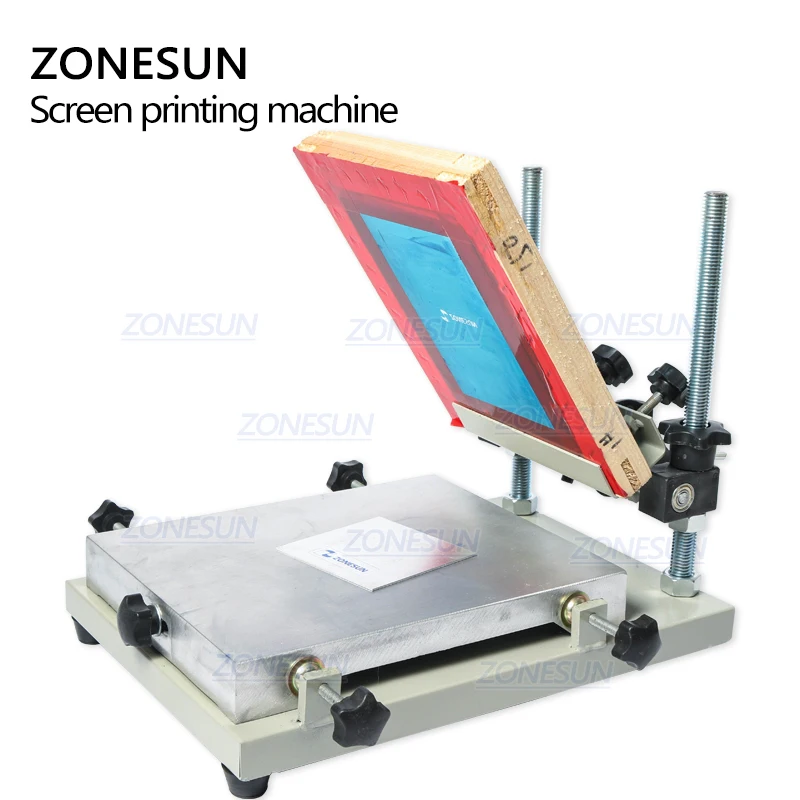 ZONESUN High Precision Stencil Printer Silk Screen SMT Solder Paste Printing Machine For Metal Plastic Wood | Бытовая техника