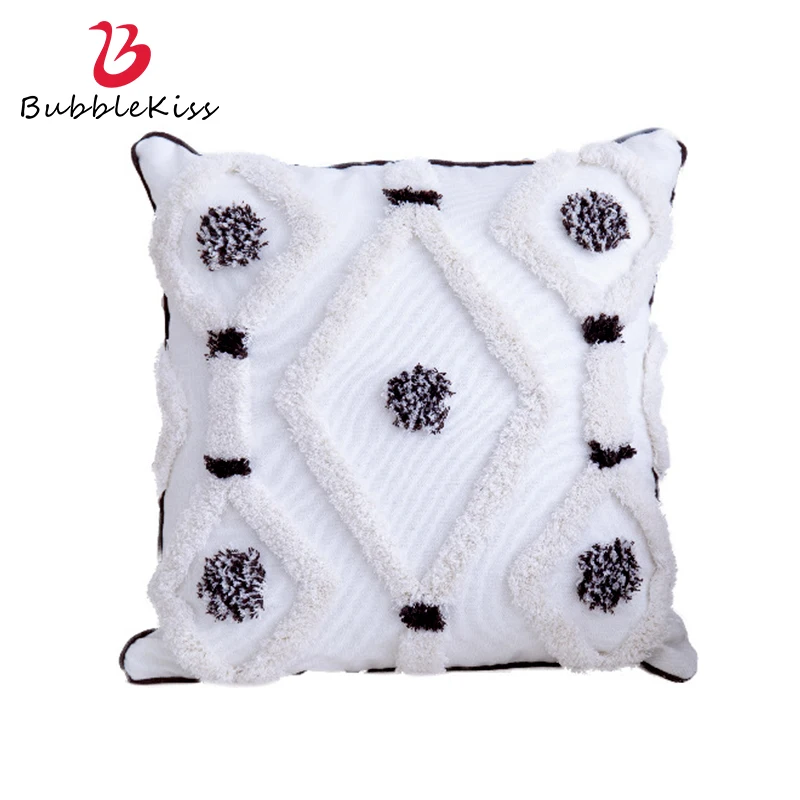 Наволочка для диванной подушки с ворсом без сердечника | Дом и сад