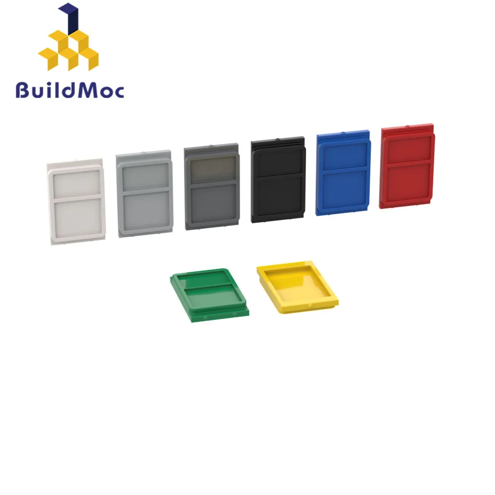 

Buildmoc Bricks 4183 1x4x5 train door glass For Building Blocks Parts DIY Construction Christmas High-tech Gift Toy