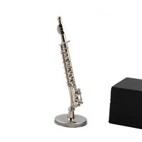 1pcs pure copper miniature flute model with support mini musical instrument 112 dollhouse 16 action figure accessories bjd