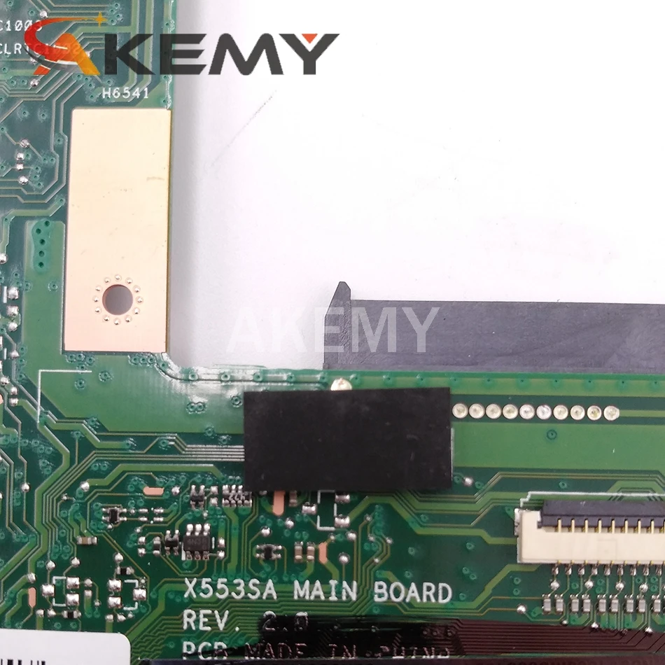 

Akemy X553SA Motherboard N3150 4 cores For ASUS A553S A553SA F553S F553SA X553S laptop Motherboard X553SA Mainboard