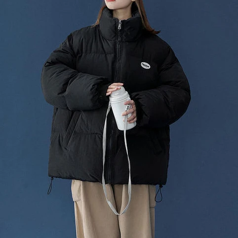 Winter Korean  loose cotton clothing women's short clothing cotton wool thick coat female students simple cotton clothing girl