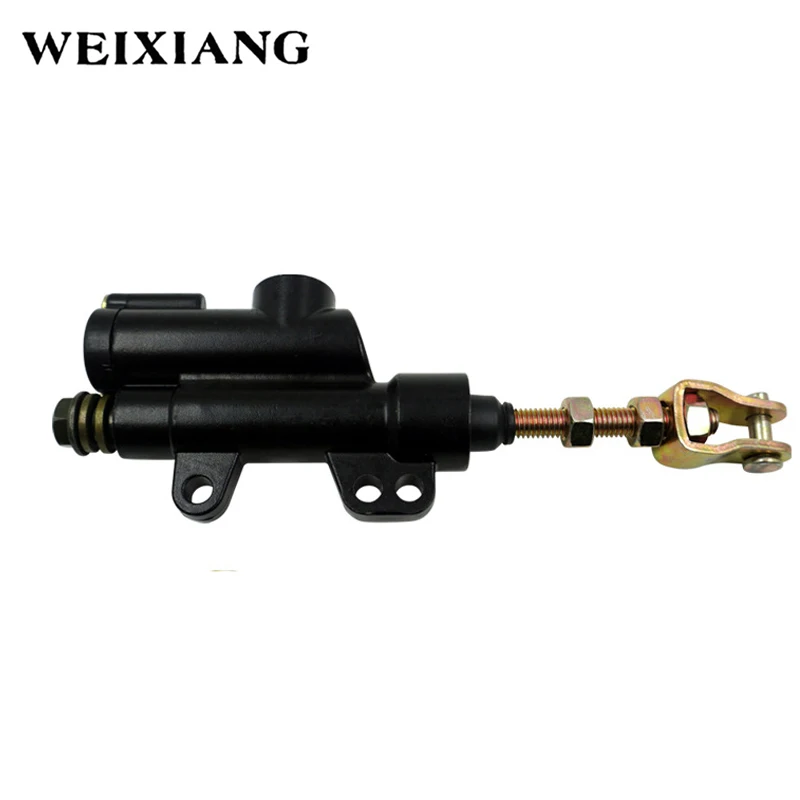 

Motorcycle Rear Disc Brake Master Cylinder Pump Hydraulic Brake Pump Refit Black Gold For ATV Scooter Snowmobile Dirt Pit Bike