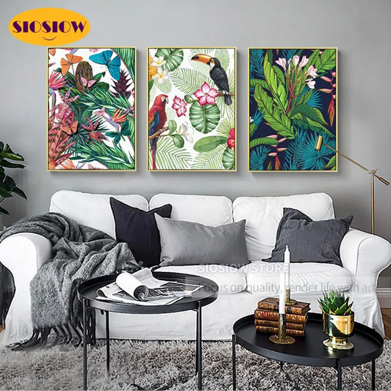 Алмазная 5D картина сделай сам Мультяшные птицы цветочный узор полное сверление