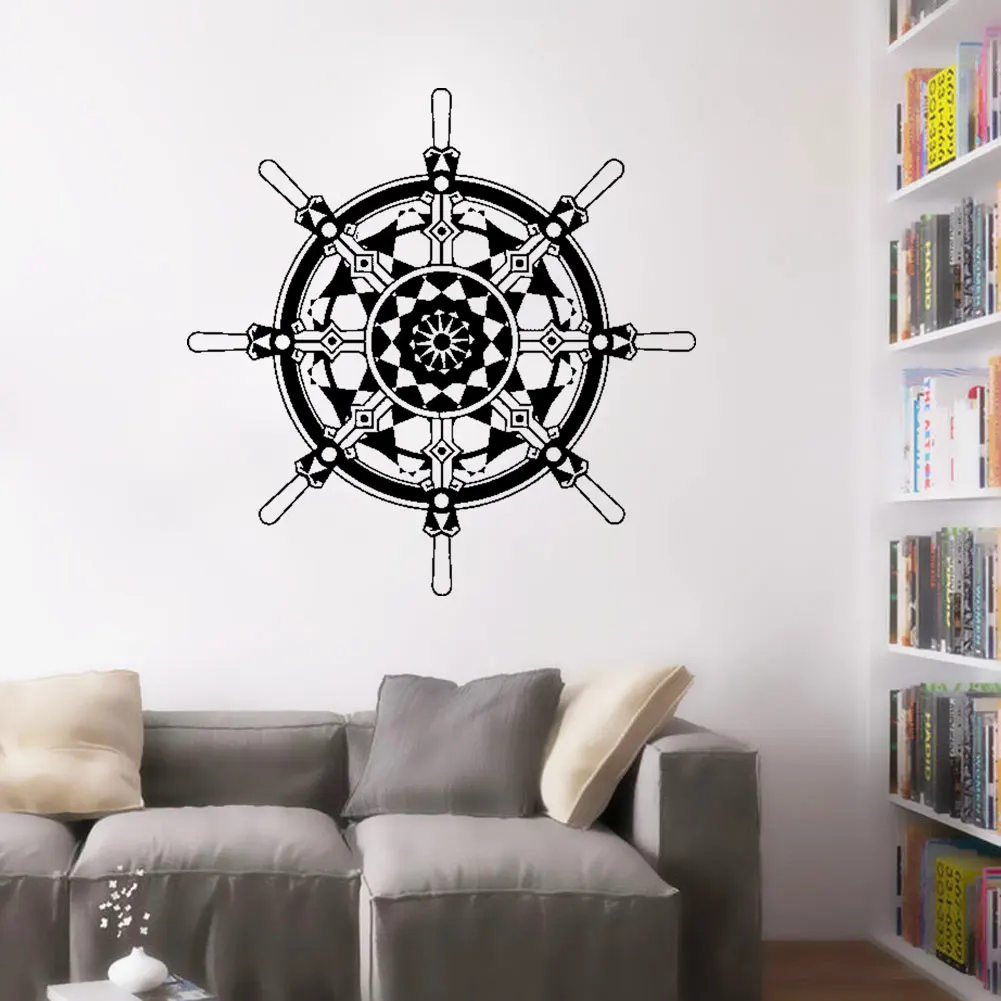 Экологичная Настенная Наклейка на руль корабля морская гостиная Настенный декор
