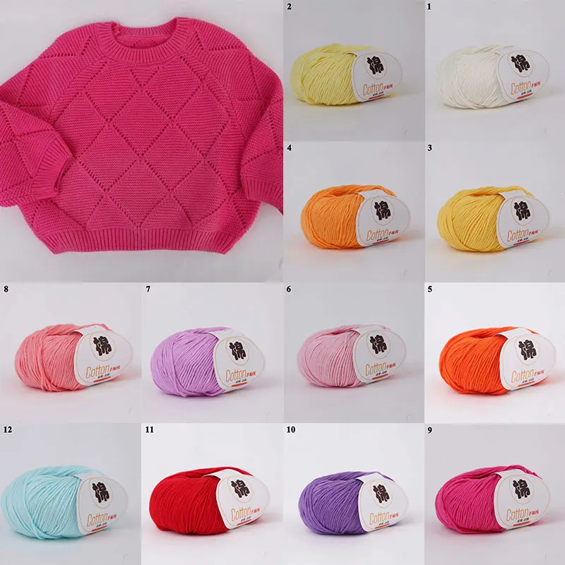 Детская мягкая пряжа из шерсти средней длины 100% мериносовая шерстяная Осень зима