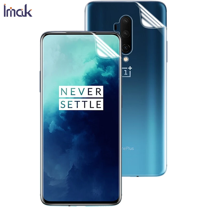Imak 2 шт Чувствительная прозрачная Гидрогелевая тонкая пленка для OnePlus 7T Pro 3D
