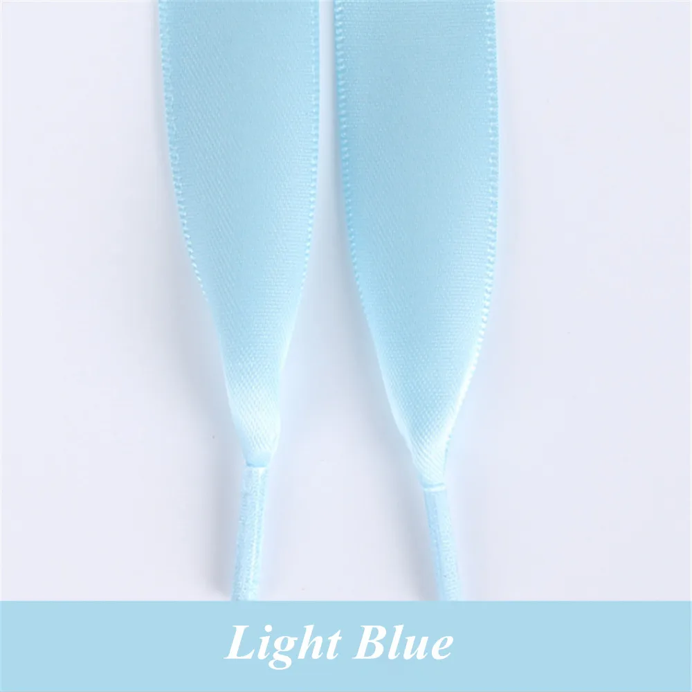 Light Blue 1 пара 80 см-160 см шелковые ленты полиэфирные шнурки для ботинок плоские шнурки обуви кроссовки спортивная обувь кружева Прямая 30 цветов - Цвет: Light Blue
