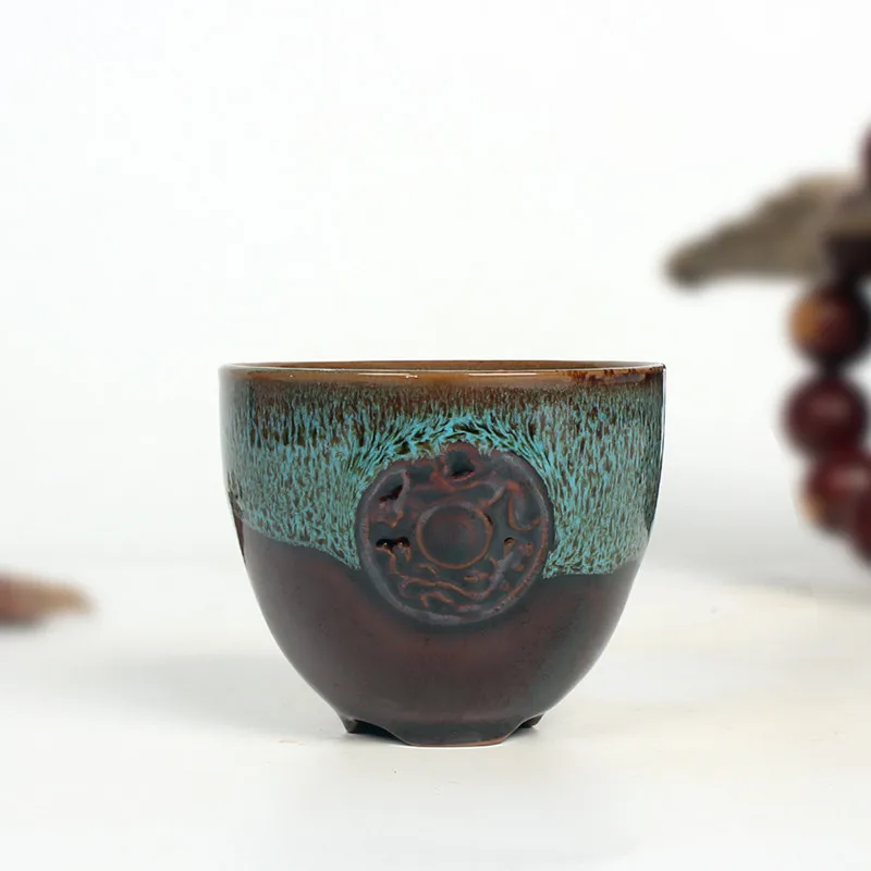 Лидер продаж 2020 3 шт./лот китайский Teacup 50 мл чайный сервиз из фиолетовой глины|mug