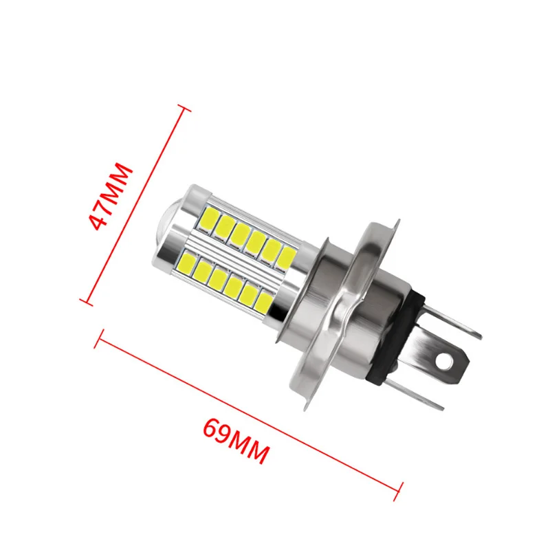 YOUEN дополнительный огни автомобиля H4 светодиодный H7 h8 h9 h11 9005 9006 hb3 hb4 33SMD белый