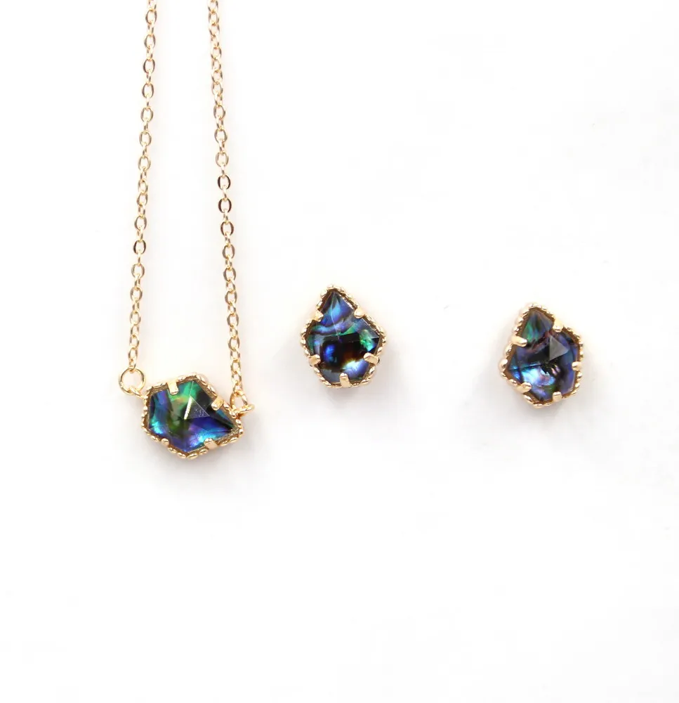 

Модные геометрические 5-сторонние серьги-гвоздики для женщин