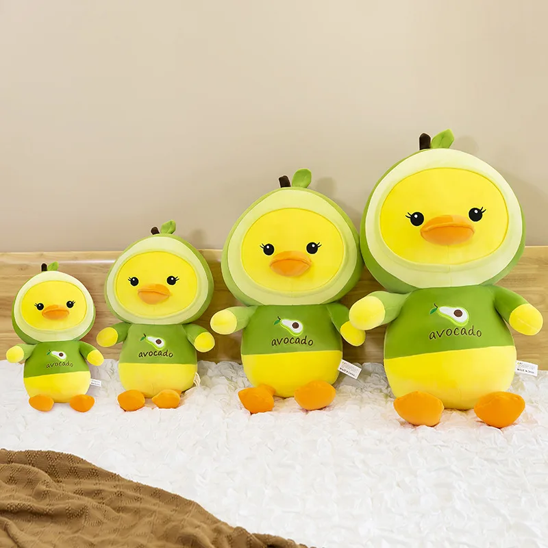 

45/55/75cm Cartoon Stuffed Duck Plush Toy Stuffed Soft Kawaii Duck Doll Animal Pillow Birthday Gift for Kids Children Girls