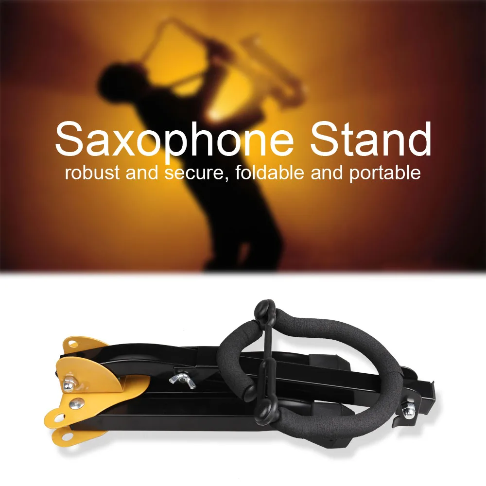 Складная портативная подставка для альт-тенора и саксофона напольная