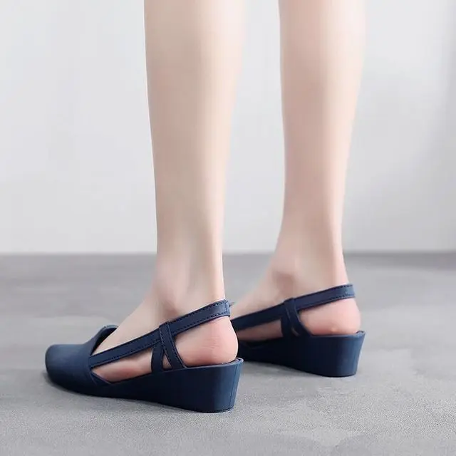 2021 женские босоножки Женские туфли лодочки Прозрачная обувь с острым носком