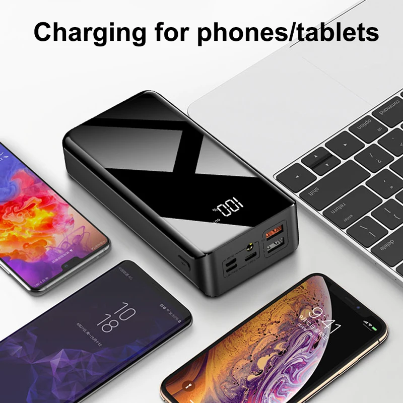 Портативный внешний аккумулятор на 30000 мА · ч зарядное устройство для iPhone 11 Samsung S20