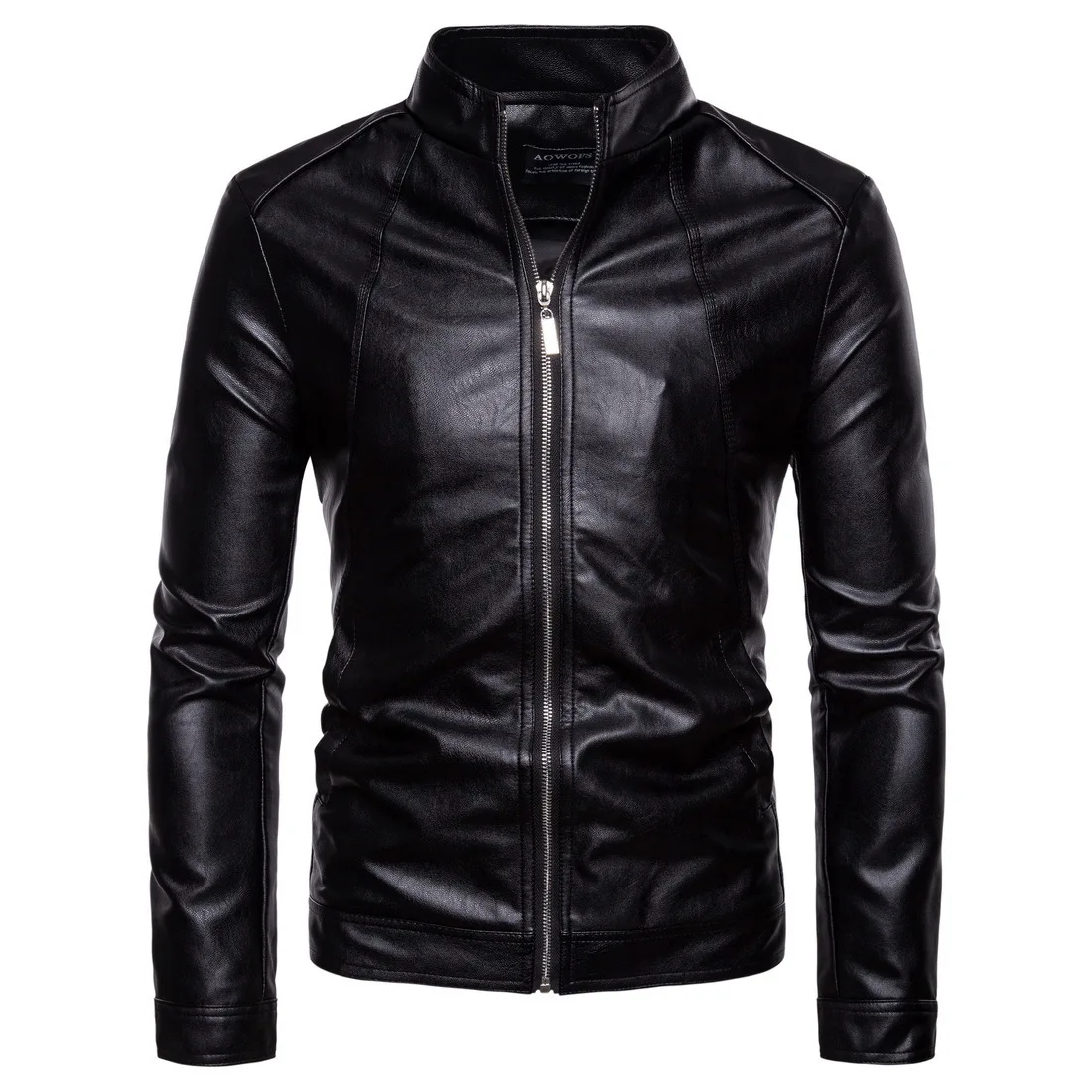

2020 Autumn Spring Men's Motorcycle Slim Jacket Riding Windproof Outdoor Fashion Big Size 4XL 5XL Quality Tops Coats