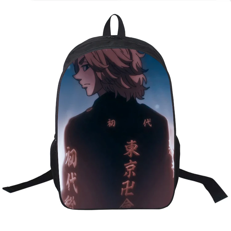 

2021 High-capacity Ladies Backpack New High-quality tokyo revengers Ladies Student Backpack anime Teenager School Bag Sac a dos