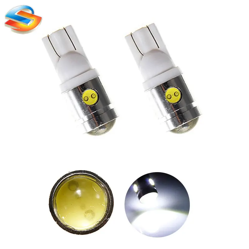Высококачественные светодиодные лампы T10 W5W 501 194 168 Q5 led 2 5 W чистый белый цвет