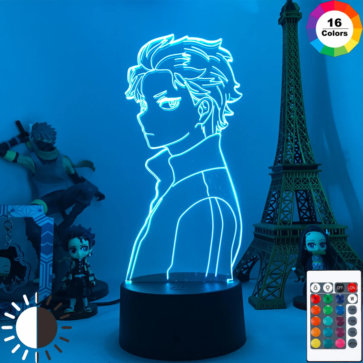 

Аниме 3d ночной Светильник Re Zero Начальная жизнь в другом мире ночной Светильник для комнаты декор Ночной светильник подарок Субару Нацуки не...