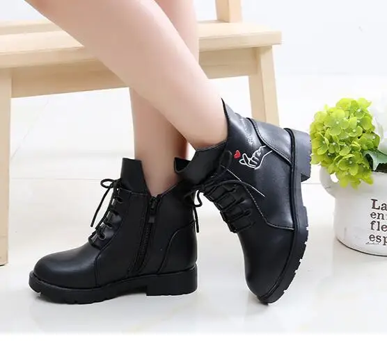 Shorha детская обувь для девочек короткие сапоги сезона осень зима 2019 новые модели