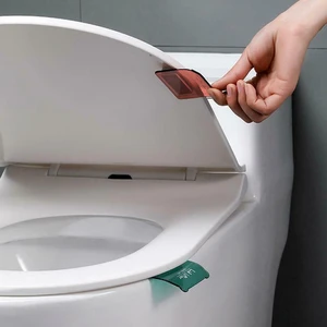 1pc Creative Toilet Seat ABS Lid Handle Lifter Strong Bathroom Accessories