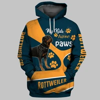 rottweiler 3d printed hoodies fashion pullover men for women sweatshirts funny animals sweater drop shipping