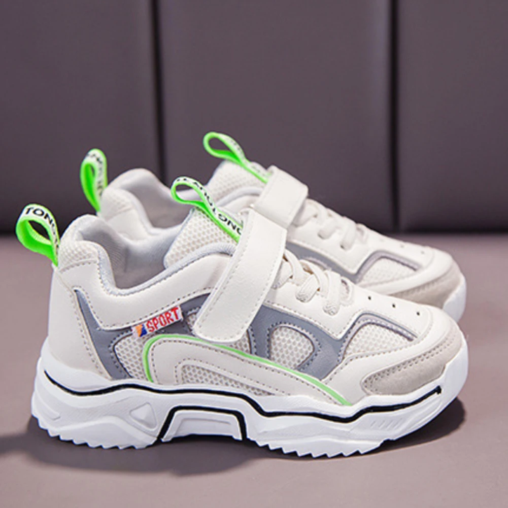 Весенне-Осенняя детская повседневная обувь для мальчиков и девочек Спортивная