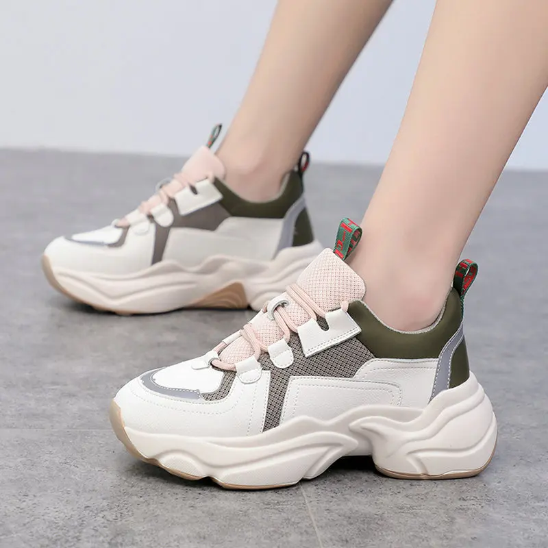 Размеры 35 40 Новинка 2020 года модная обувь на Плоском Каблуке женские Брендовые