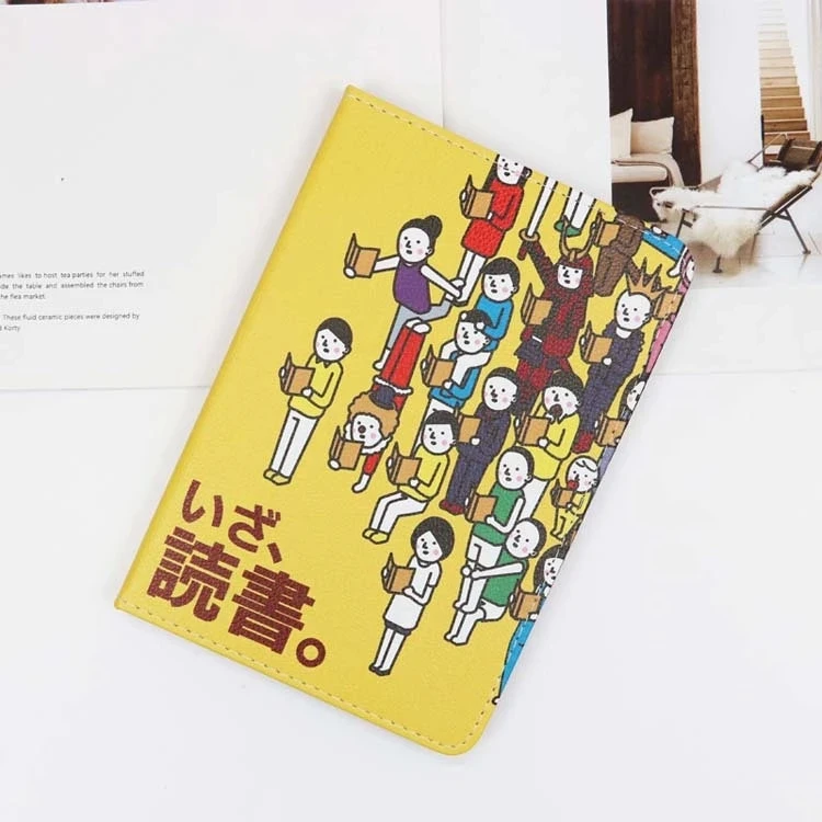 Японский комикс Стиль чехол из полиуретана для смартфона iPad 2/3/4 Air Air2 мини 12345