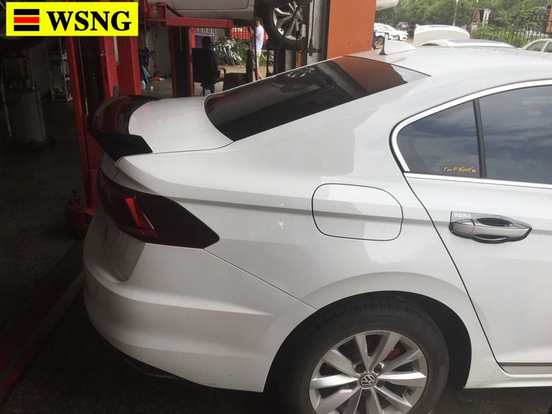 Фары для Volkswagen jetta Sagitar mk6 спойлер 2012-2018 лет глянцевое углеродное волокно/ФАП